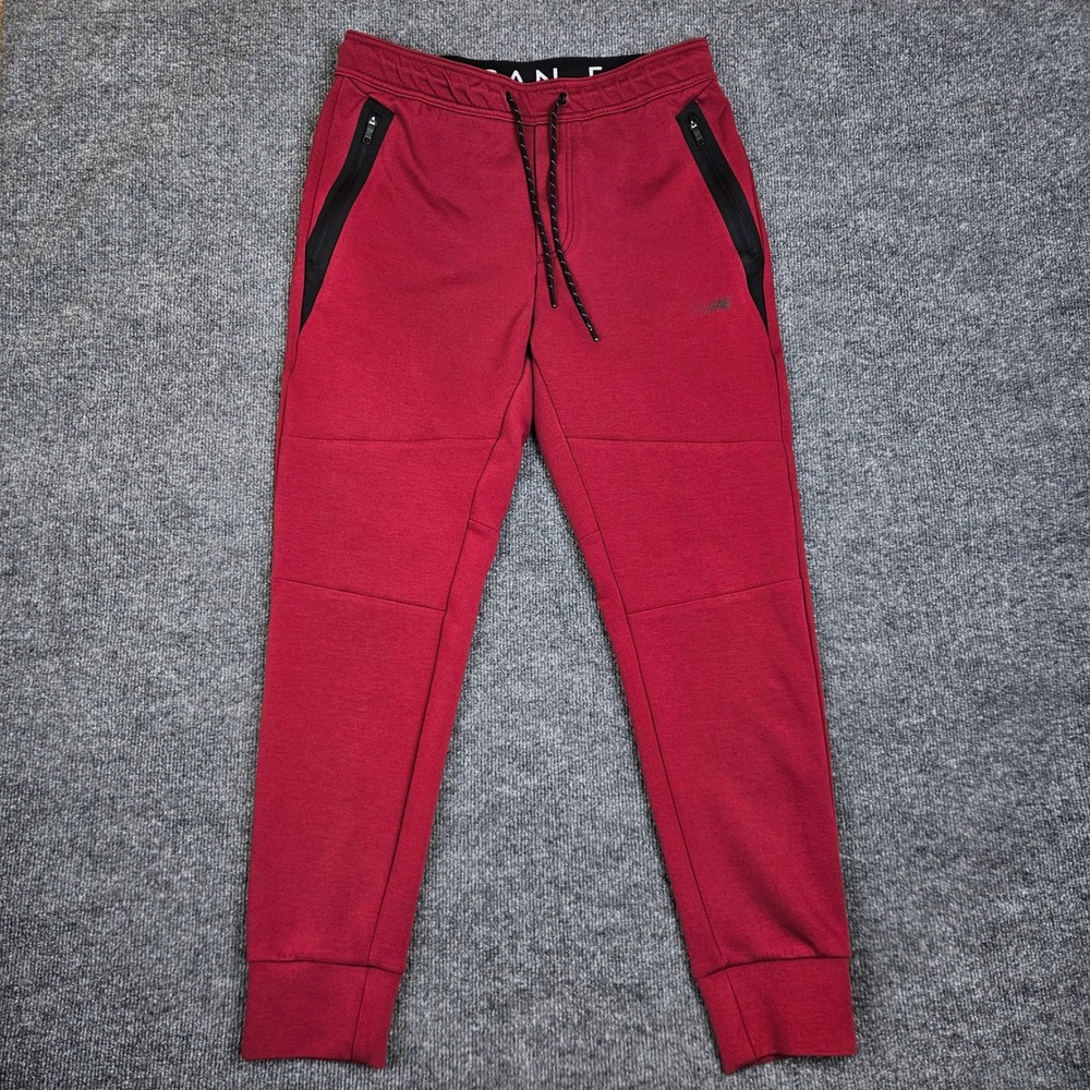 American Eagle Active Flex Joggers‎ Men's MT Tall Red Sweatpants Relaxed Stretch